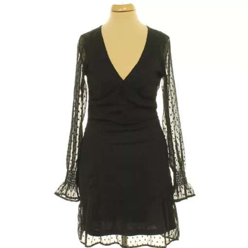 H&M mintás muszlin ruha