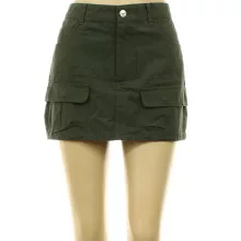 Zara zöld cargo miniszoknya