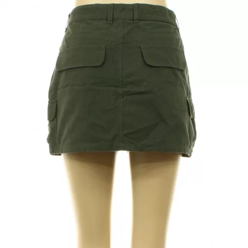 Zara zöld cargo miniszoknya