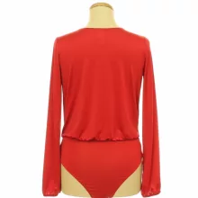 H&M piros elasztikus body