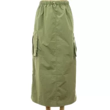 Shein khakizöld cargo szoknya