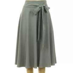 Belle Poque szürke szoknya
