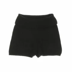 Fekete kötött short