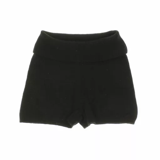 Fekete kötött short