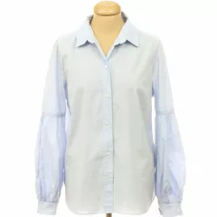 H&M kék pamut ing