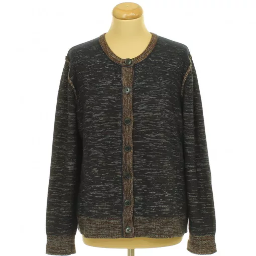 Gerry Weber bronzszálas sötétkék kötött pulóver
