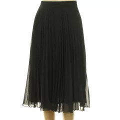 Asos pliszírozott fekete szoknya
