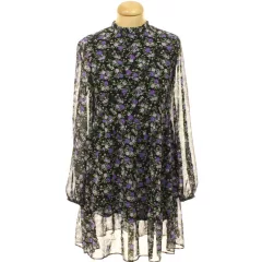 H&M virágmintás muszlin ruha
