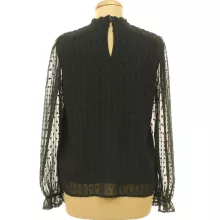 Shein horgolt csipkeszegélyes blúz