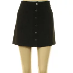 Forever21 fekete művelúr miniszoknya