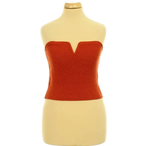 H&M merevítős kötött top