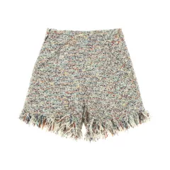 Cubic színes buklészövet short