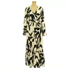Shein mintás maxi ruha