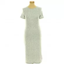 Shein csíkos supersoft ruha