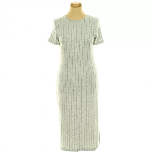 Shein csíkos supersoft ruha