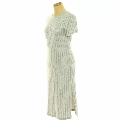Shein csíkos supersoft ruha