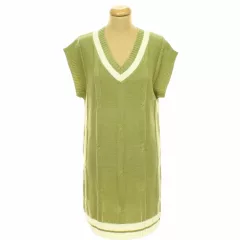 Shein csavartmintás kötött ruha