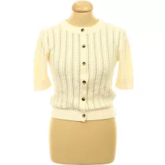 H&M krémszínű kötött kardigán