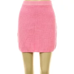 H&M rózsaszín kötött szoknya