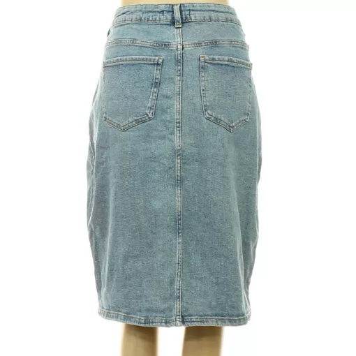 DenimCo. Farmer midi szoknya