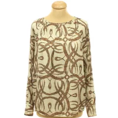 H&M x Richard Allan mintás szatén blúz