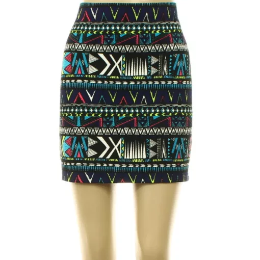 H&M színes mintás szoknya