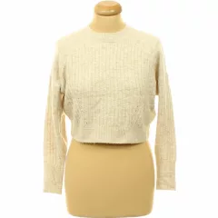 Topshop kötött crop pulóver