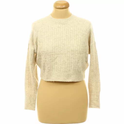 Topshop kötött crop pulóver