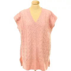 F&F csavartmintás oversize mellény