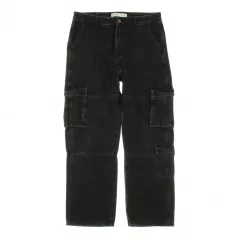 Bershka fekete cargo farmer