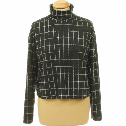 Tally Weijl kockás lezser crop pulóver