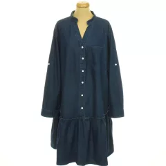 Shein roll-up ujjú farmer ruha