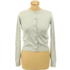 H&M melírozott szürke  kötött kardigán