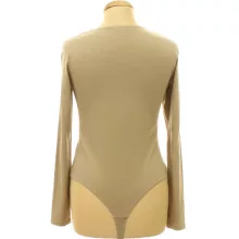 H&M barna elasztikus pamut body