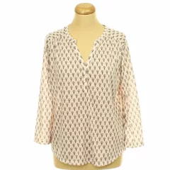 H&M mintás rózsaszín blúz