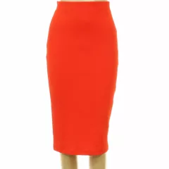 H&M piros midi szoknya