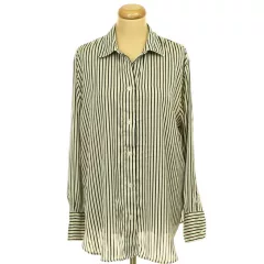 H&M csíkos oversize szatén ing