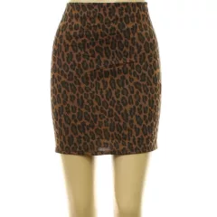 New Look leopárdmintás barna szoknya