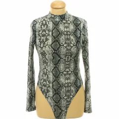 Shein kígyóbőrmintás body