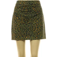 H&M mintás khakizöld szoknya