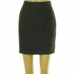 Warehouse csillámos fekete szoknya