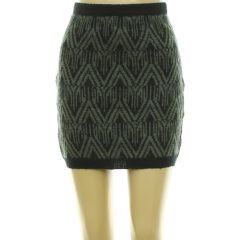 F&F szürke-fekete kötött szoknya