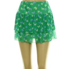 Divided pillangómintás zöld szoknya