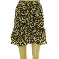 Papaya leopárdmintás szoknya