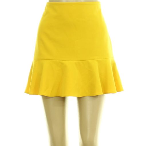 Miss Selfridge sárga szoknya