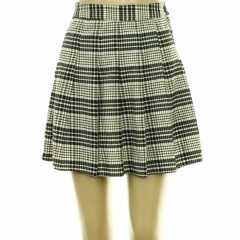 New Look fekete kockás szoknya