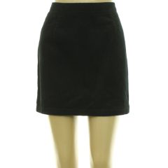 New Look fekete kordbársony szoknya