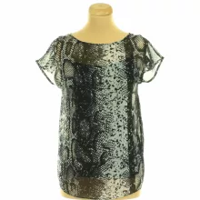 Mint Velvet mintás fekete felső