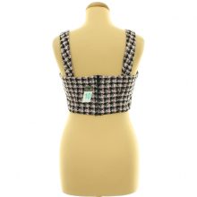 Primark rózsaszín mintás buklészövet top