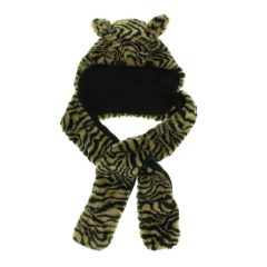 Polárbéléses műszőrme zsebes sapka-sál